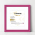 Antique Style Square Size Pink Picture Frame with White Mount