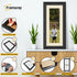 Panoramic Size Black Picture Frame Shabby Wall Frames With Ivory Mount