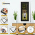 Flat Panoramic White Photo Frame Wall Art Frame With Black Mount