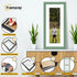 Antique Style Panoramic Green Picture Frame Wall Art With White Mount
