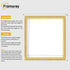 Square Size Picture Frame Gold Glitter Sparkle Photo Frames