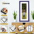 Antique Style Panoramic Size Purple Picture Frame with White Mount