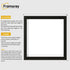 Flat Square Size Black Picture Photo Frame Wall Art Poster Frame