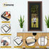 Antique Style Panoramic Mahogany Picture Frame Wall Art Frame With Black Mount