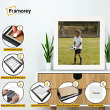 Square Size White Picture Frame Photo Frames