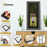 Panorama Style Grey Oslo Picture Frames With Black Mount