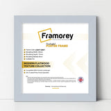 Square Size Light Grey Picture Frame Wall Decor Frames