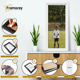 Panorama Style White Oslo Photo Frame Panoramic Picture Frames