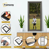 Panorama Style Grey Oslo Photo Frame Panoramic Picture Frames
