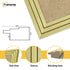 Panoramic Step Style Gold Picture Frame Wall Art Poster Frame