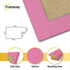 Square Size Pink Picture Frame Wall Decor Frames