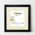 Square Size Black Oslo Photo Frames Wall Art Frames With Ivory Mount