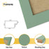 Square Size Green Picture Frame Wall Decor Frames