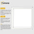 Square Size Thin Matt White Picture Frame Poster Frames