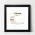 Square Size Black Oslo Photo Frames Wall Art Frames With White Mount