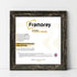 Square Size Black Picture Frame Vintage Distressed Photo Frames