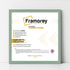 Square Size Green Thin Matt Picture Frame Poster Frames