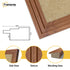 Panoramic Step Style Walnut Picture Frame Wall Art Poster Frame
