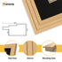 Panoramic Step Style Oak Photo Frame With Black Mount