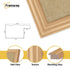 Antique Style Square Size Oak Picture Frame Wall Art Photo Frame