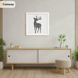Square Size Thin Matt White Picture Frame Poster Frames