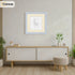 Square Size Light Grey Picture Frame With Ivory Mount