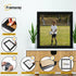 Square Size Picture Frame Black Glitter Sparkle Photo Frames