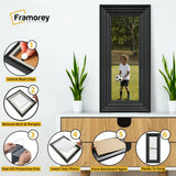 Panoramic Size Black Wooden Picture Frame Big Step Style Photo Frames