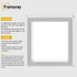 Step Style Square Grey Picture Frame Wall Art Poster Frame