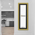 Panoramic Gold Picture Frame With Black Mount Wall Décor Frame