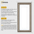 Panoramic Size Gun Metal Picture Frame Shabby Wall Frames With White Mount