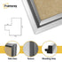 Panorama Style Silver Oslo Photo Frame Panoramic Picture Frames
