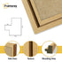 Square Size Oak Oslo Photo Frames Wall Art Poster Frames