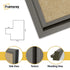 Panorama Style Grey Oslo Photo Frame Panoramic Picture Frames