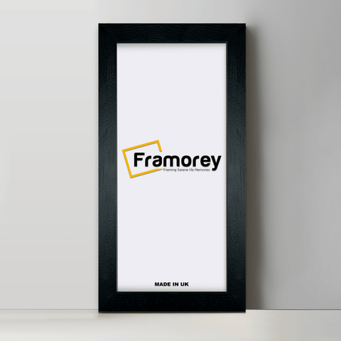 Panoramic Solid Wood Black Pictures Frames
