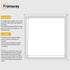 Square Size Silver Thin Matt  Picture Frame Poster Frames