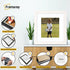 Square Size White Picture Frame With White Mount
