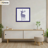 Square Size Purple Thin Matt Picture Frame Poster Frames
