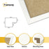 Square Size Thin Matt White Picture Frame Poster Frames