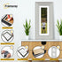 Panoramic White Wooden Picture Frame Big Step Style With White Mount