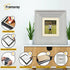 Big Step Style Square White Wooden Picture Frame With Ivory Mount