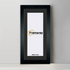Thin Panoramic Solid Wood Black Pictures Frames With Black Mount