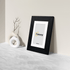 Ash Black Picture Frame Poster Frame With White Mount