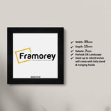 Square Photo Frame with some details .