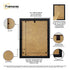 Grained Black Picture Frame Photo Frame Fletcher Wood Wall Art Frame