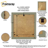 Backside View Of Photo Frame Highlighting some of it's Features