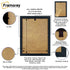 Backside View Of Photo Frame Highlighting some of it's Features
