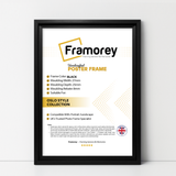 Black Picture Frame Wall Decor Oslo Style Photo Frames Poster Frames