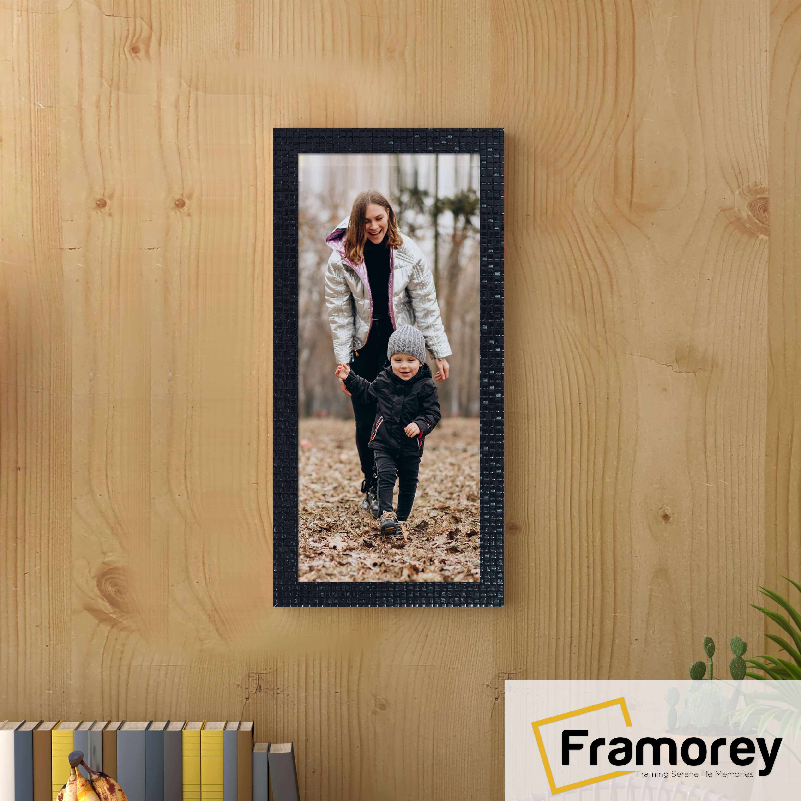 Panoramic Size Black Picture Frame Photo Frame Rockstar Wall Art Frame