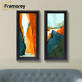 Panorama Style Black Oslo Photo Frame Panoramic Picture Frames